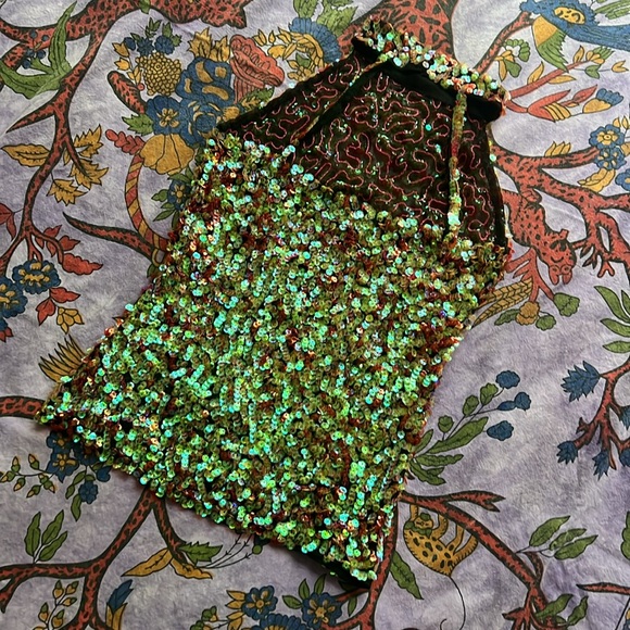 Sequin vintage Party top!! - Picture 5 of 5